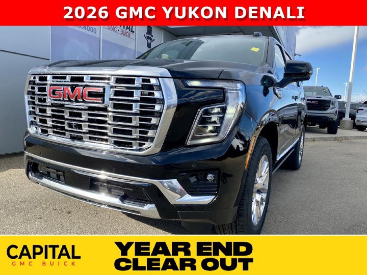 New 2026 GMC Yukon Denali 4WD for sale in Edmonton, AB