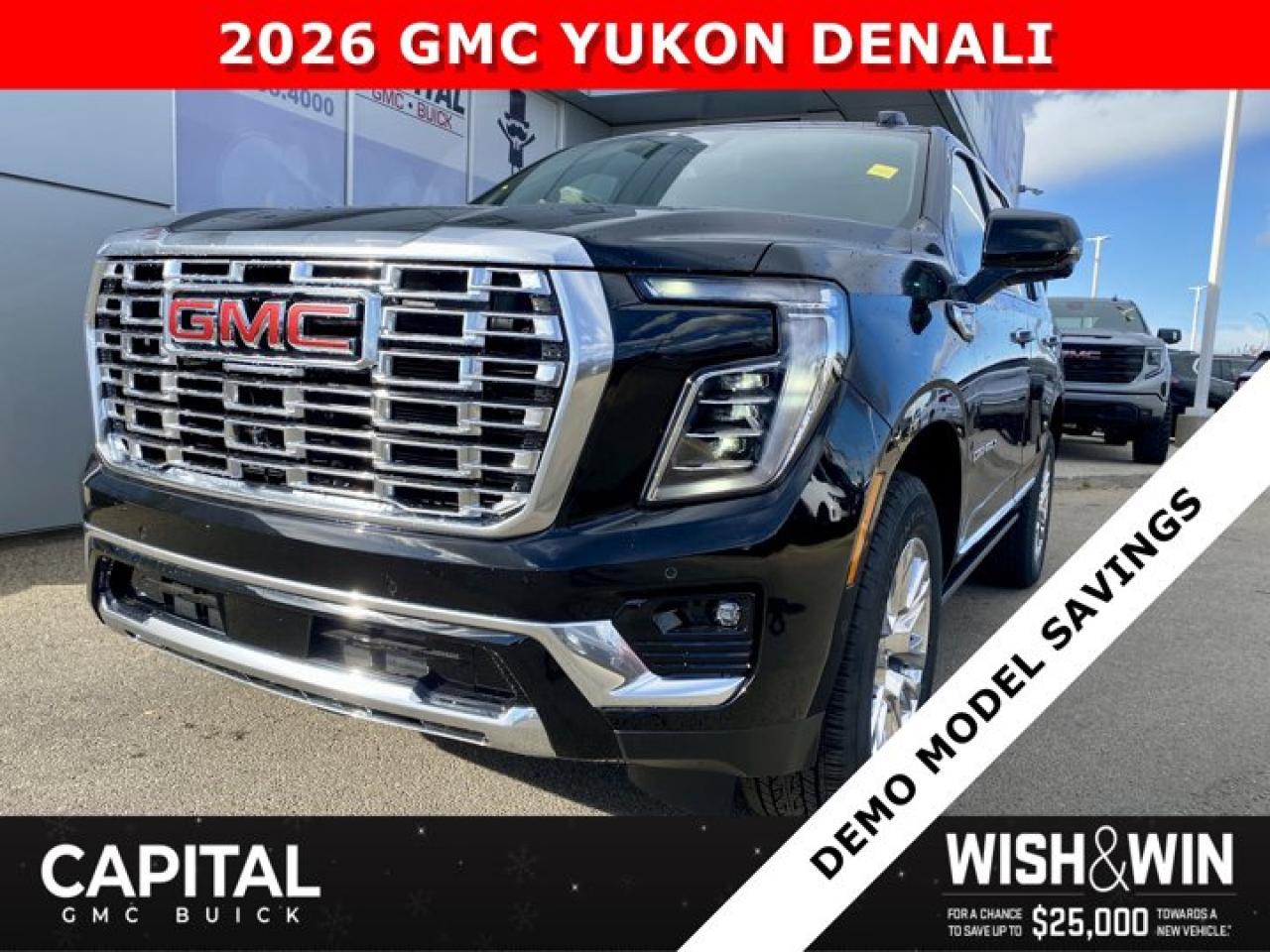 New 2026 GMC Yukon Denali 4WD for sale in Edmonton, AB