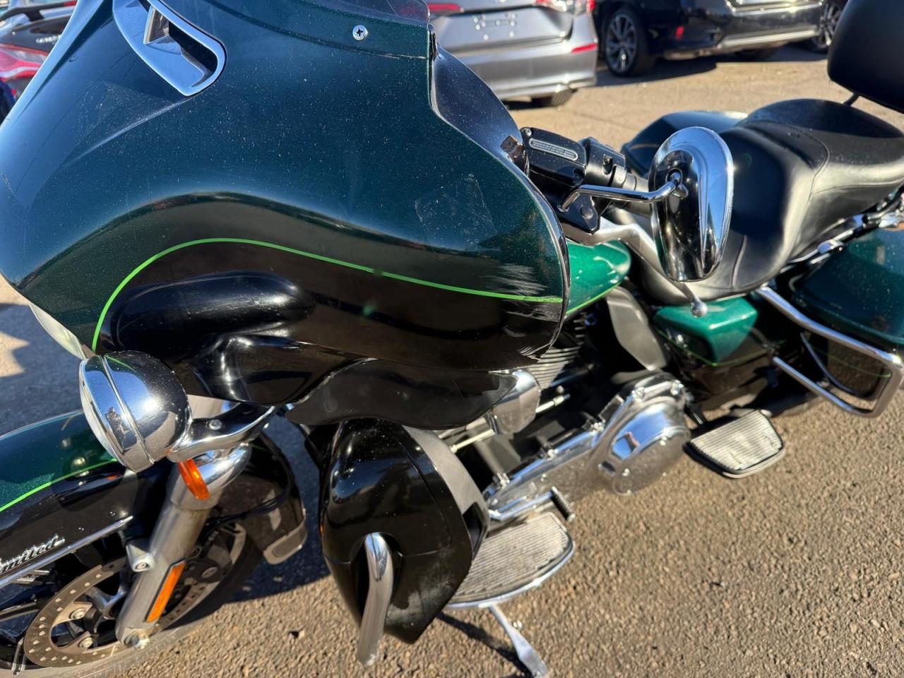 2015 Harley-Davidson Electra Glide Classic ULTRA LIMITED, EXHAUST, RARE GREEN COLOUR, AS IS - Photo #11