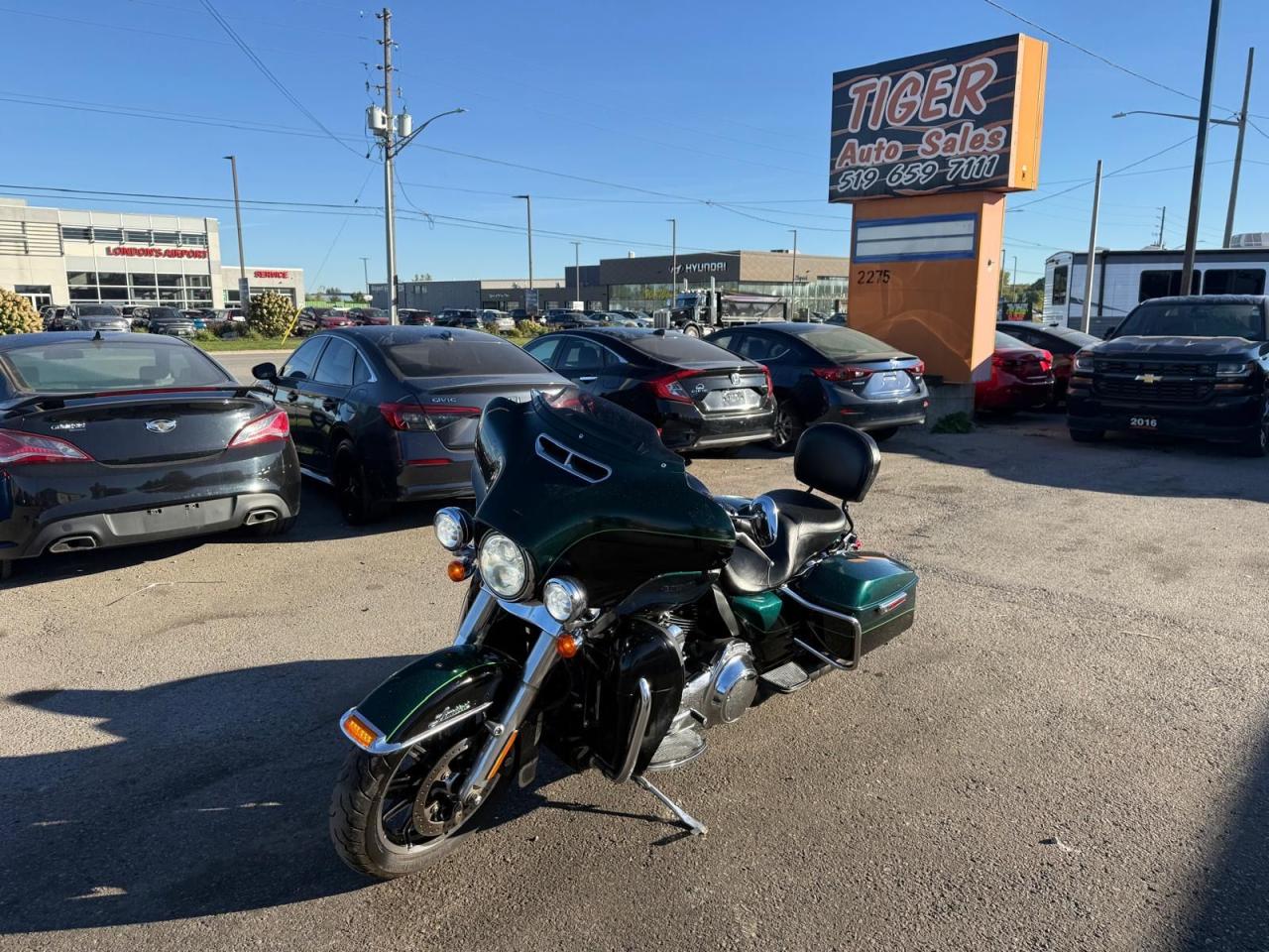 2015 Harley-Davidson Electra Glide Classic ULTRA LIMITED, EXHAUST, RARE GREEN COLOUR, AS IS - Photo #1