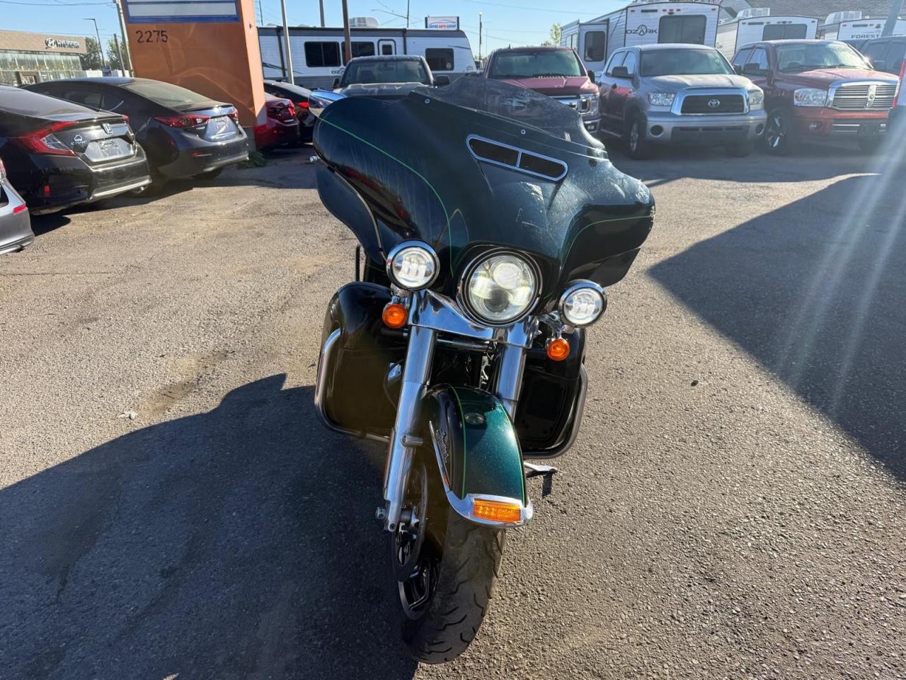 2015 Harley-Davidson Electra Glide Classic ULTRA LIMITED, EXHAUST, RARE GREEN COLOUR, AS IS - Photo #8