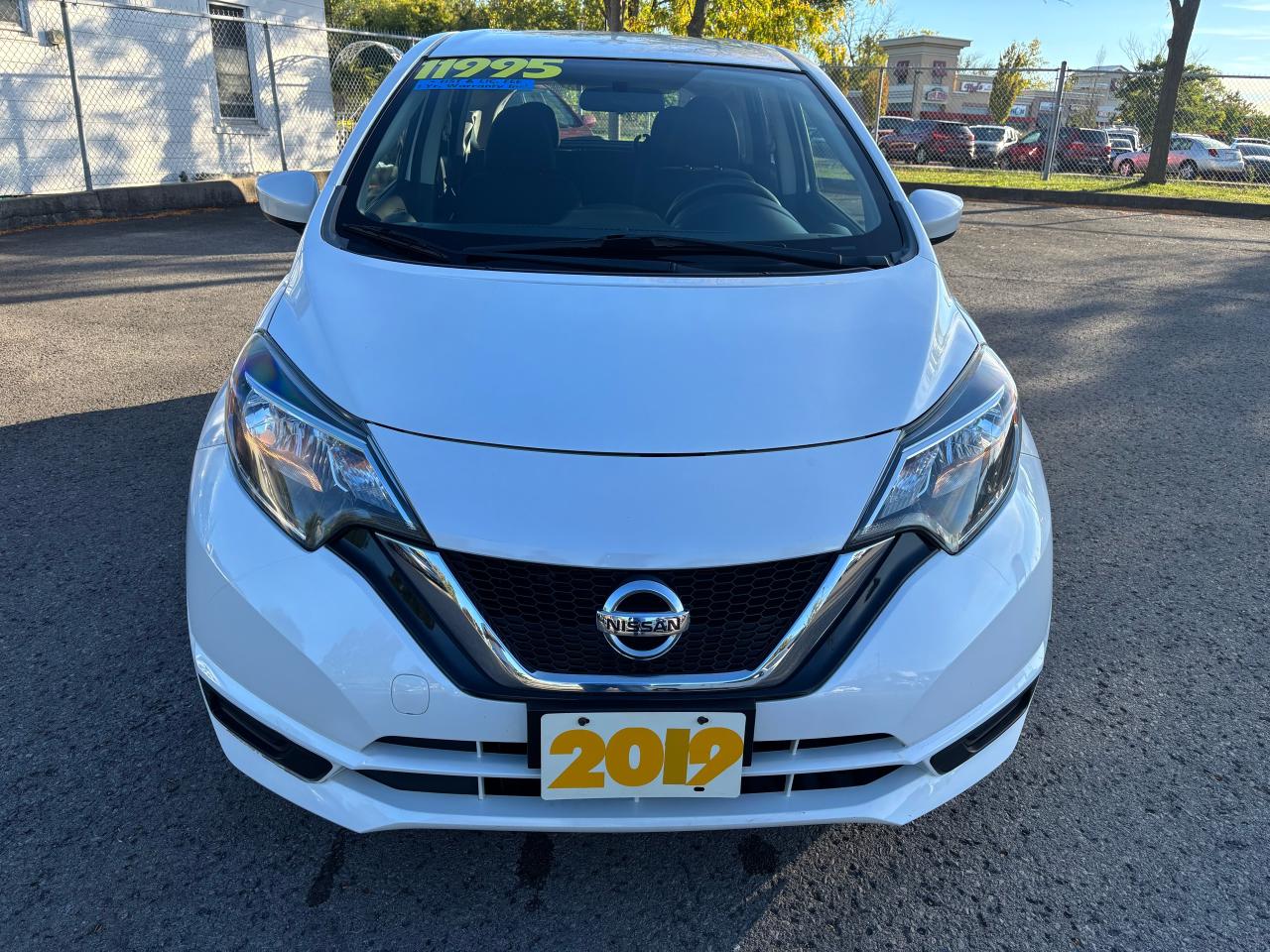 2019 Nissan Versa Note S, Hatchback, Back-Up-Camera, Low Kms. - Photo #2