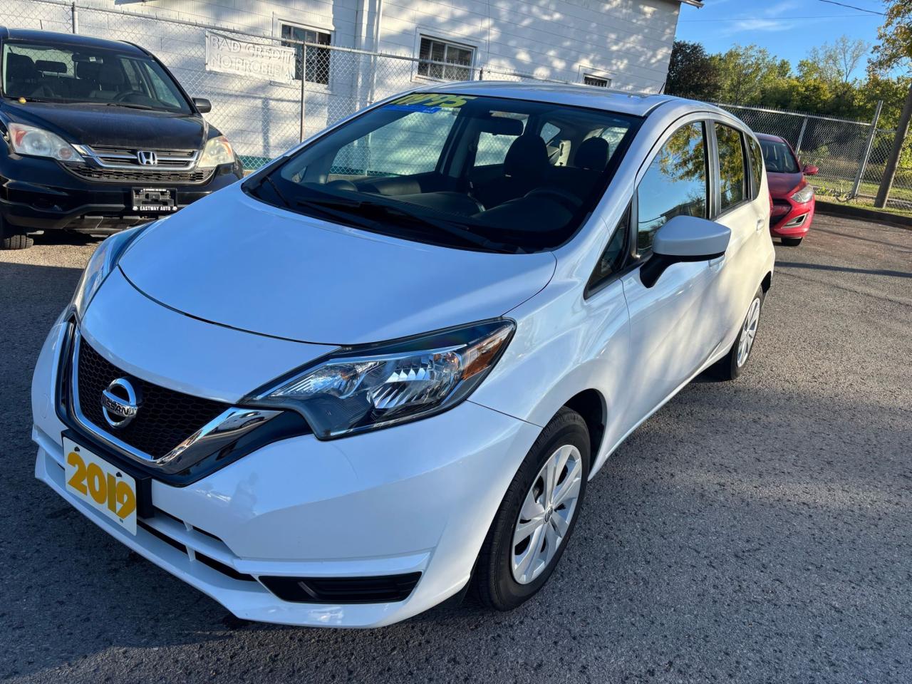 2019 Nissan Versa Note S, Hatchback, Back-Up-Camera, Low Kms.