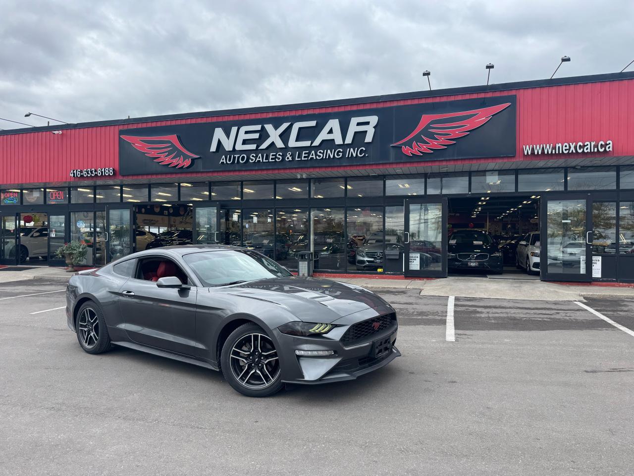2018 Ford Mustang EcoBoost FASTBACK PREMIUM RED LEATHER NAV CAMERA