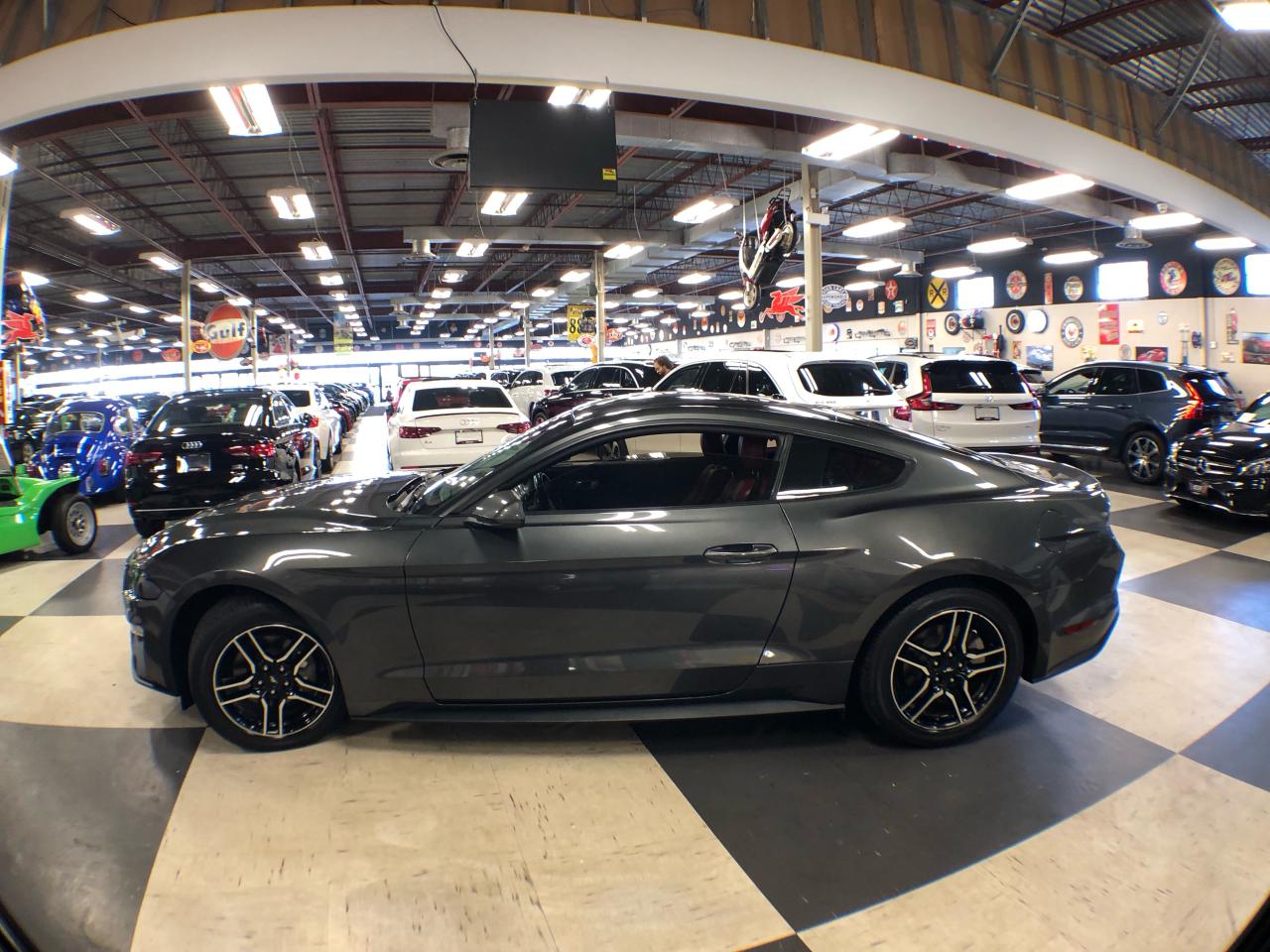 2018 Ford Mustang EcoBoost FASTBACK PREMIUM RED LEATHER NAV CAMERA Photo3