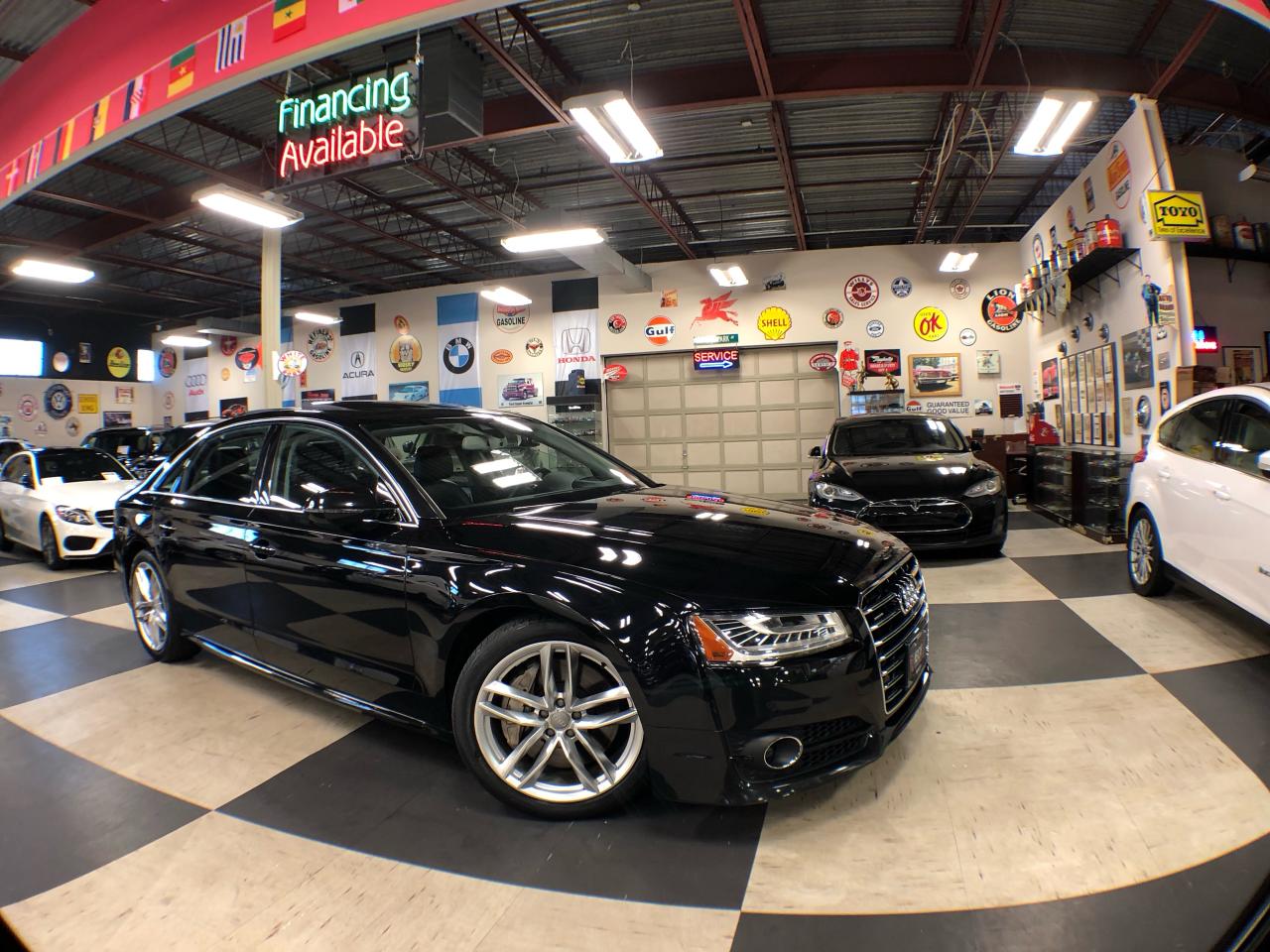 2018 Audi A8 L QAUTTRO LEATHER PAN/ROOF NAV B/SPOT L/ASSIST CAM