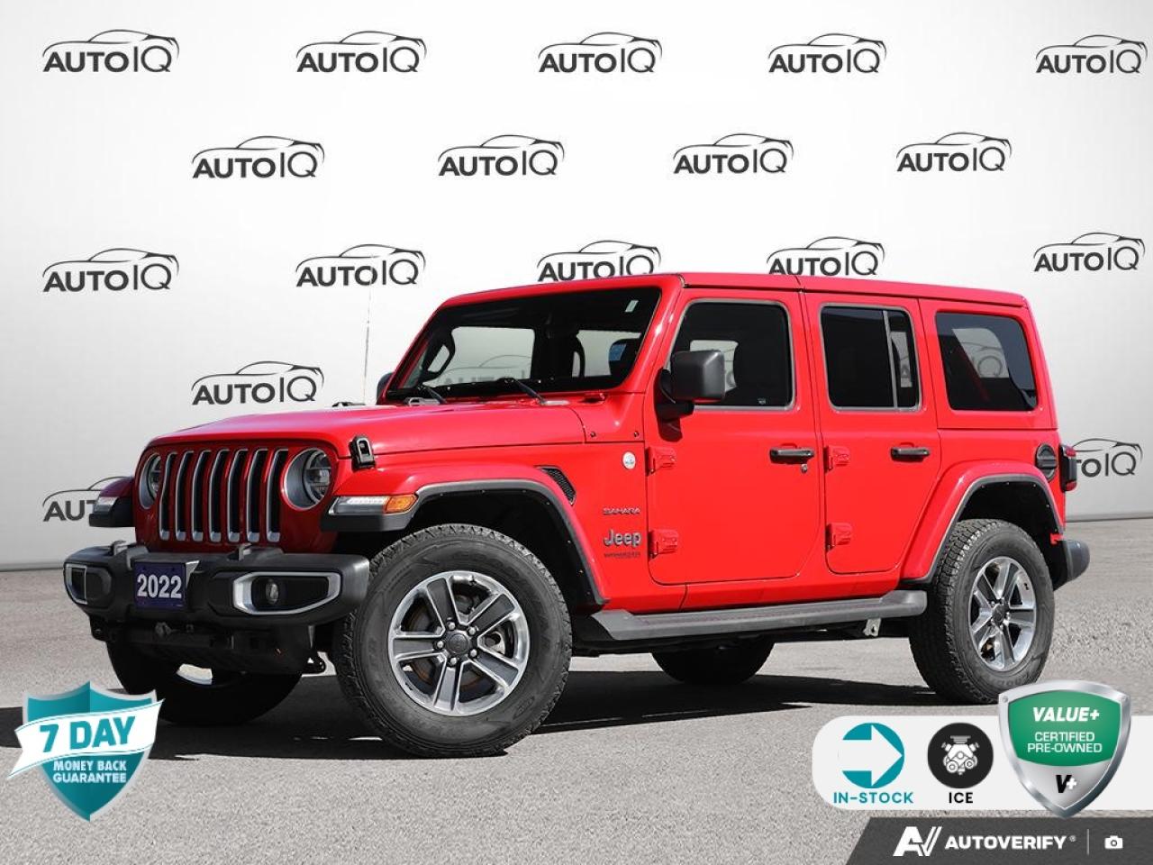 Used 2022 Jeep Wrangler Unlimited Sahara 25G SAHARA | NAVIGATION | TRAILER TOW | CONVERTIBL for sale in St Catharines, ON