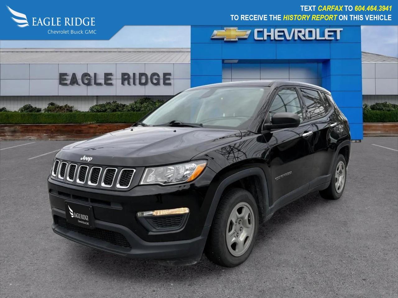 Used 2019 Jeep Compass Sport Driver vanity mirror, Dual front impact airbags, Dual front side impact airbags, Electronic Stability Control, Heated door mirrors, ParkView Rear Back-Up Camera, Quick Order Package 28A, Remote keyles for sale in Coquitlam, BC