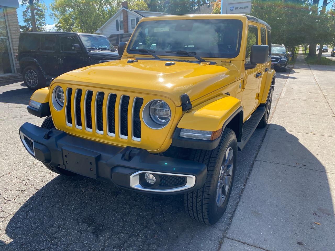 Used 2021 Jeep Wrangler Unlimited Sahara New tires, New painted hinges, new brakes for sale in New Hamburg, ON