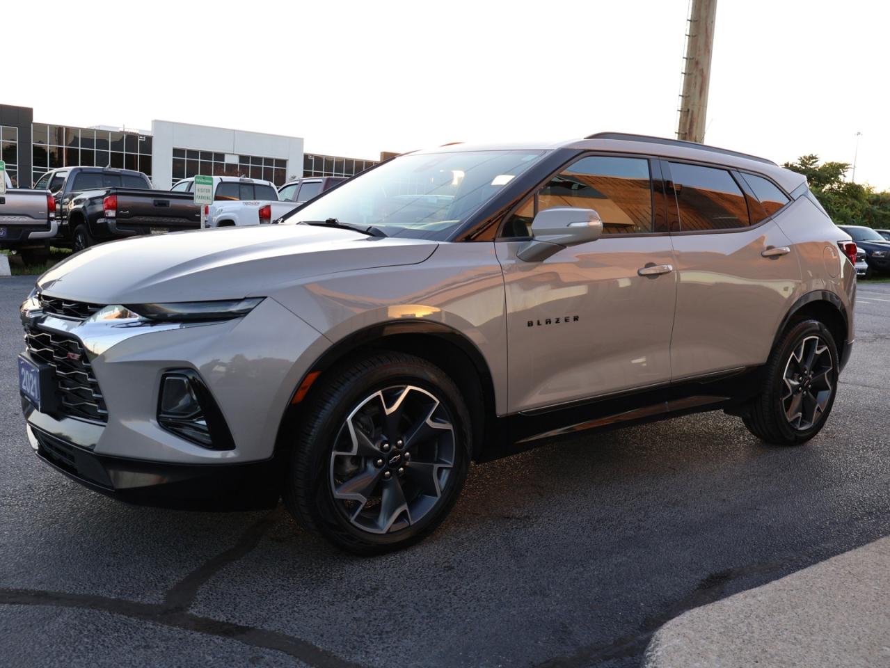 2021 Chevrolet Blazer V6 RS AWD CERTIFIED *ACCIDENT FREE* CAMERA NAV BLUETOOTH LEATHER HEATED SEATS CRUISE ALLOYS Photo2