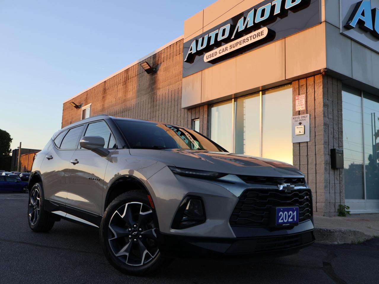 2021 Chevrolet Blazer V6 RS AWD CERTIFIED *ACCIDENT FREE* CAMERA NAV BLUETOOTH LEATHER HEATED SEATS CRUISE ALLOYS - Photo #9
