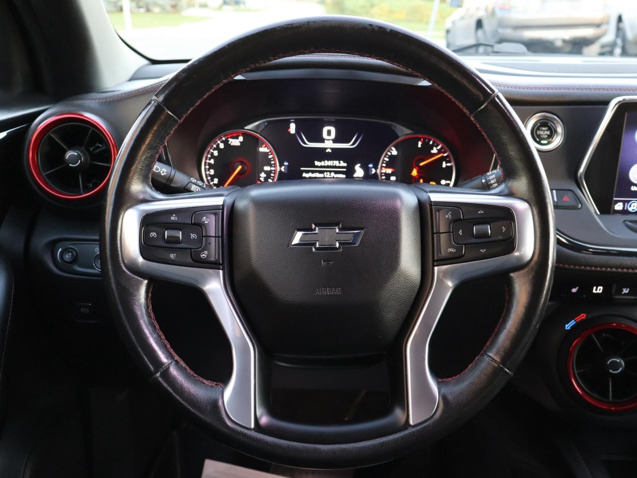 2021 Chevrolet Blazer V6 RS AWD CERTIFIED *ACCIDENT FREE* CAMERA NAV BLUETOOTH LEATHER HEATED SEATS CRUISE ALLOYS - Photo #11