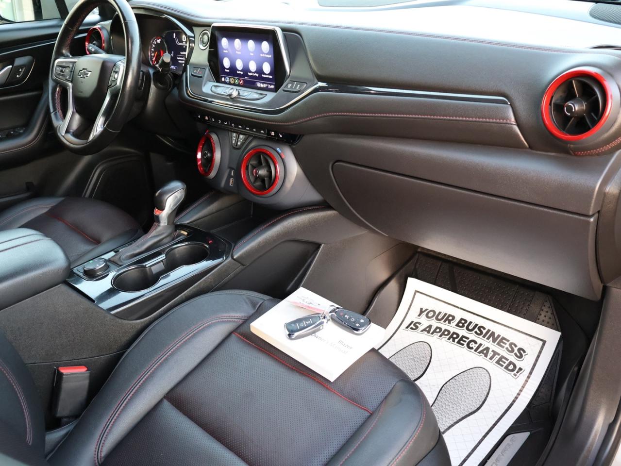 2021 Chevrolet Blazer V6 RS AWD CERTIFIED *ACCIDENT FREE* CAMERA NAV BLUETOOTH LEATHER HEATED SEATS CRUISE ALLOYS - Photo #12