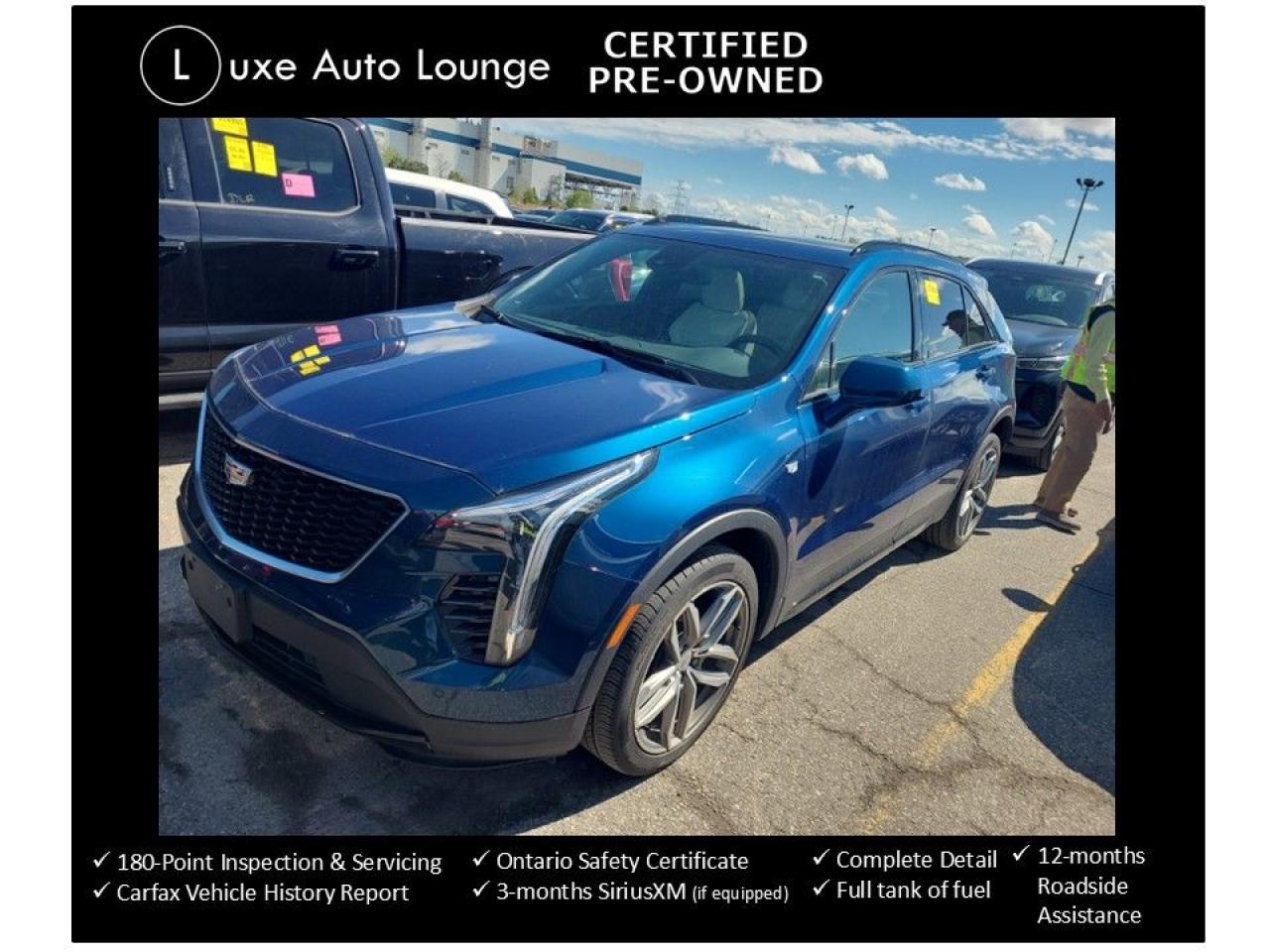 2019 Cadillac XT4 AWD Sport ONLY 42K! BOSE, LEATHER, SUNROOF!