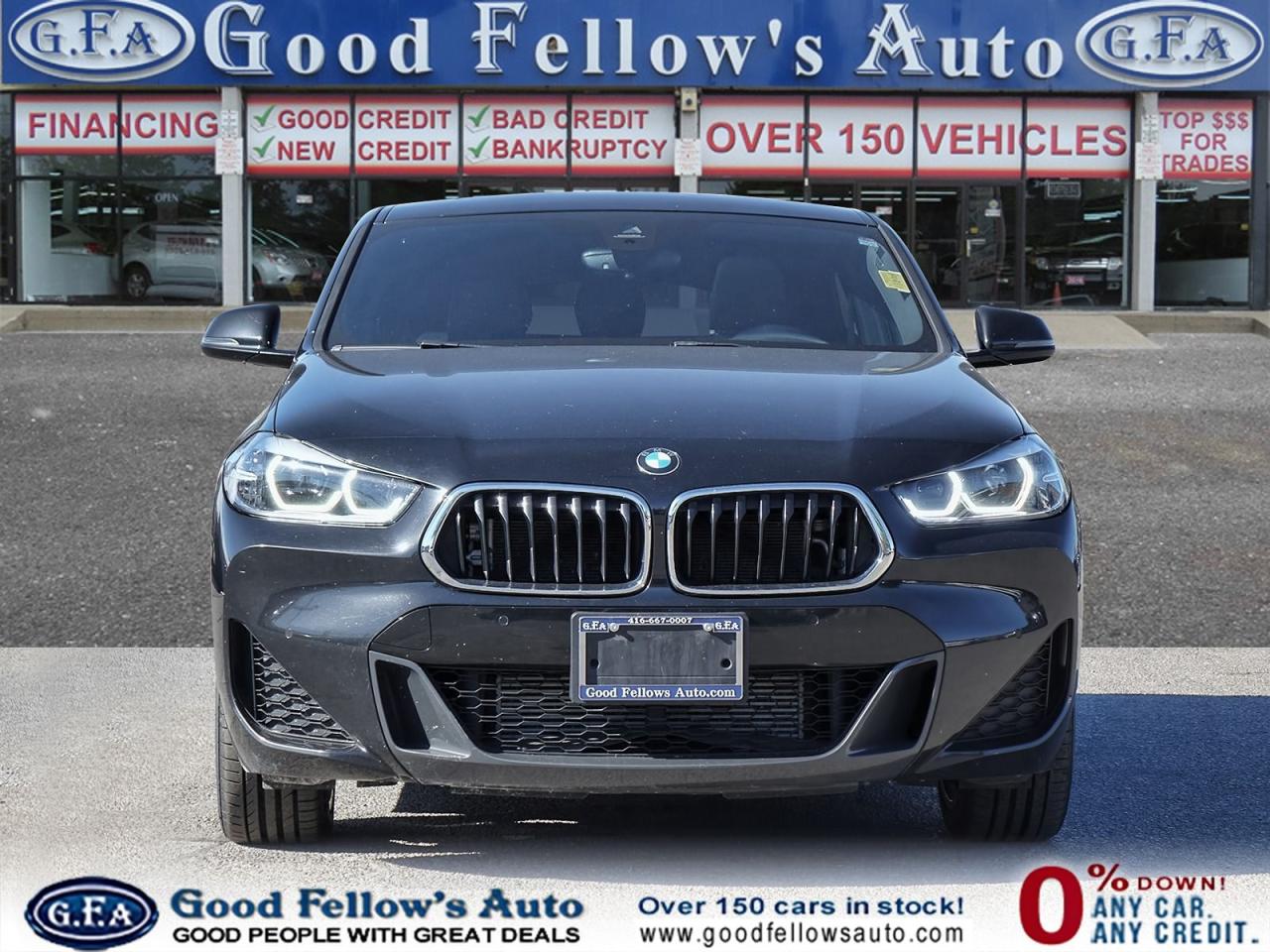 2022 BMW X2 XDRIVE, LEATHER SEATS, SUNROOF, NAVIGATION, REARVI Photo2