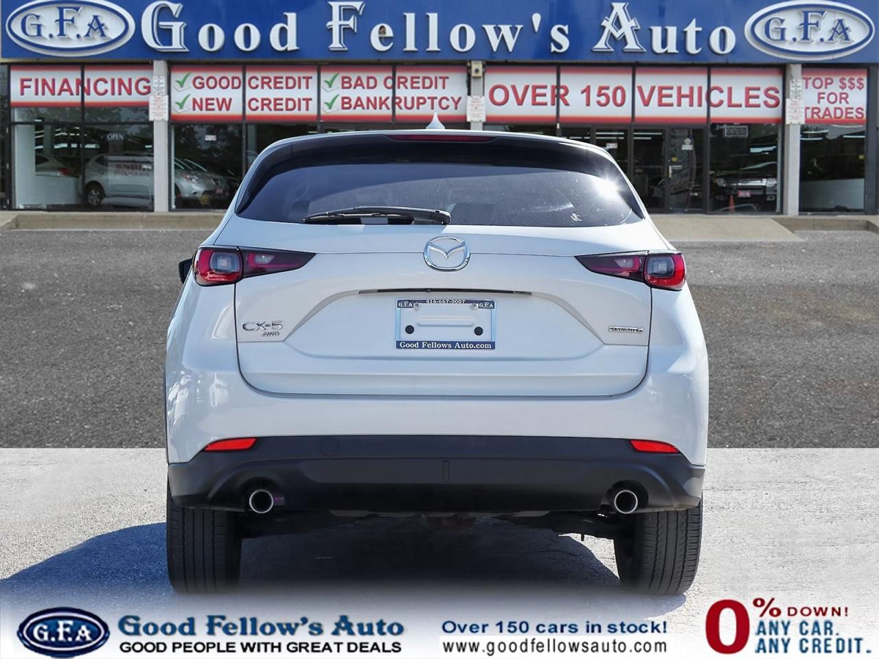 2023 Mazda CX-5 GS MODEL, AWD, LEATHER SEATS, SUNROOF, REARVIEW CA - Photo #4