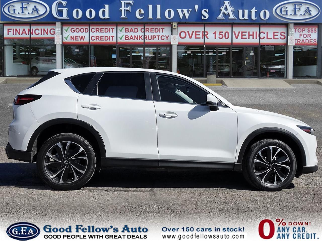 2023 Mazda CX-5 GS MODEL, AWD, LEATHER SEATS, SUNROOF, REARVIEW CA - Photo #3