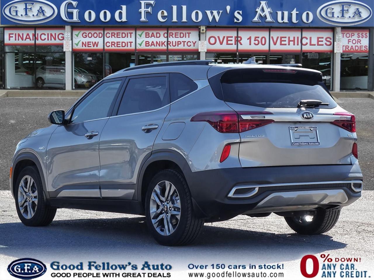 2021 Kia Seltos EX MODEL, AWD, LEATHER SEATS, SUNROOF, REARVIEW CA - Photo #5