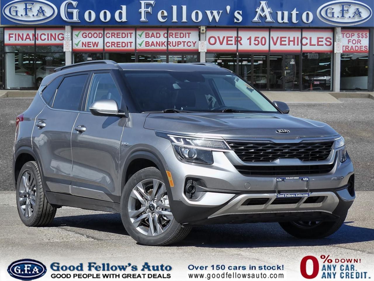 2021 Kia Seltos EX MODEL, AWD, LEATHER SEATS, SUNROOF, REARVIEW CA - Photo #1