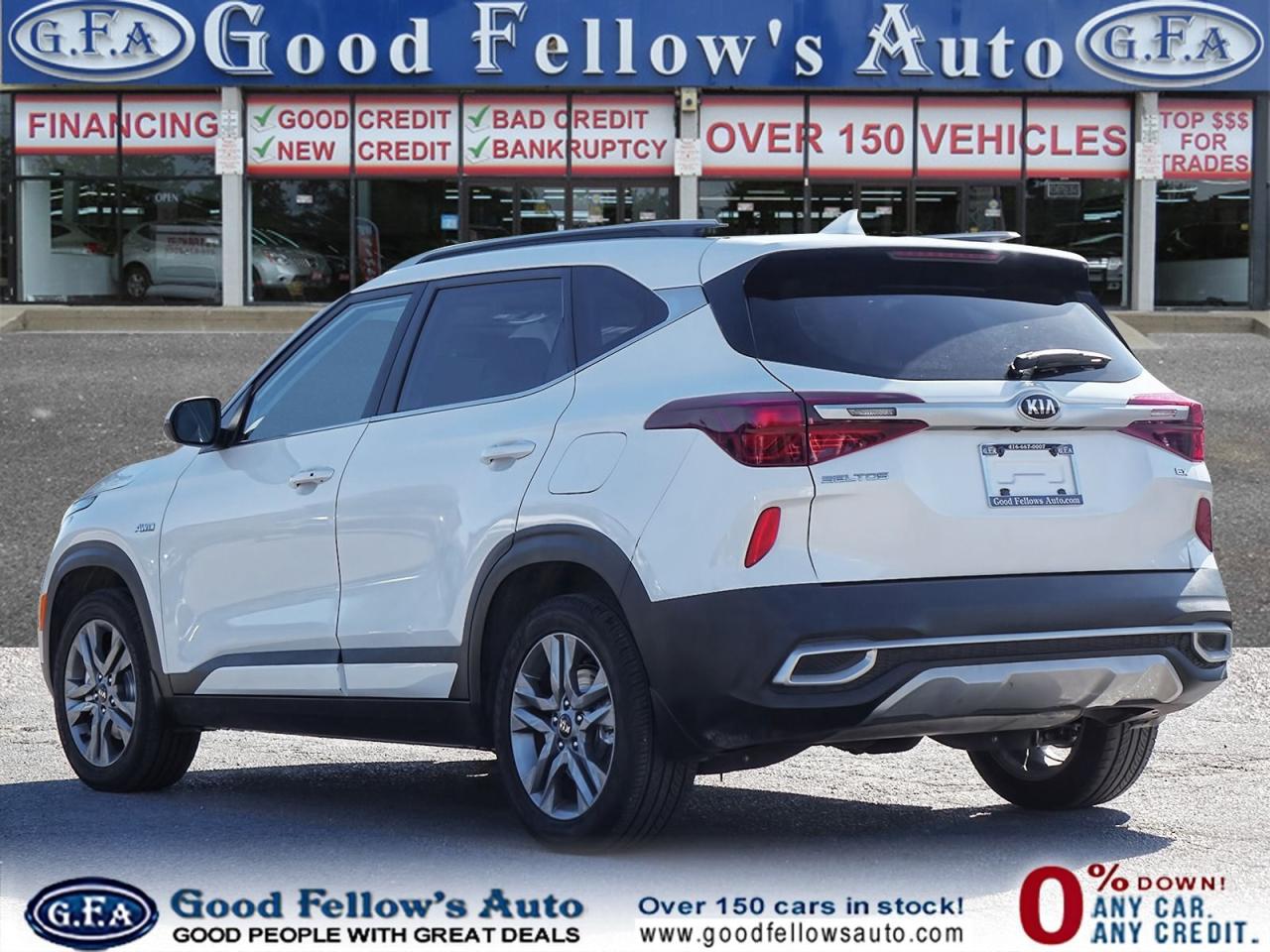 2021 Kia Seltos EX MODEL, AWD, LEATHER SEATS, SUNROOF, REARVIEW CA - Photo #5