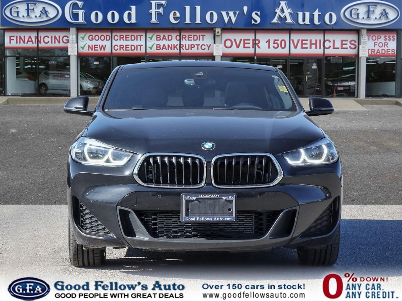 2022 BMW X2 XDRIVE, LEATHER SEATS, SUNROOF, NAVIGATION, REARVI - Photo #2