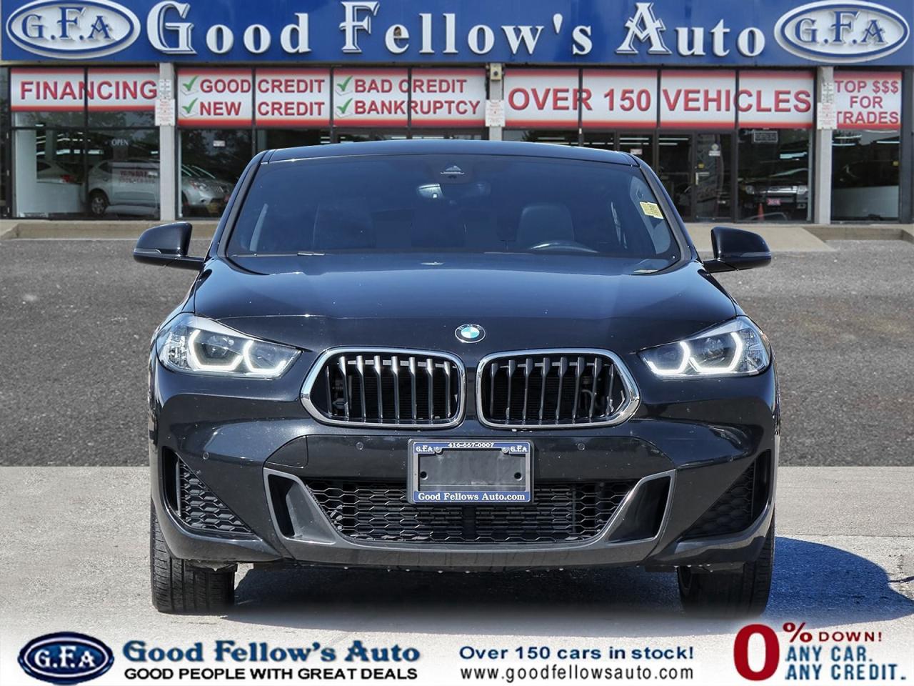 2022 BMW X2 XDRIVE, PREMIUM PACKAGE, M PACKAGE, LEATHER SEATS, - Photo #2