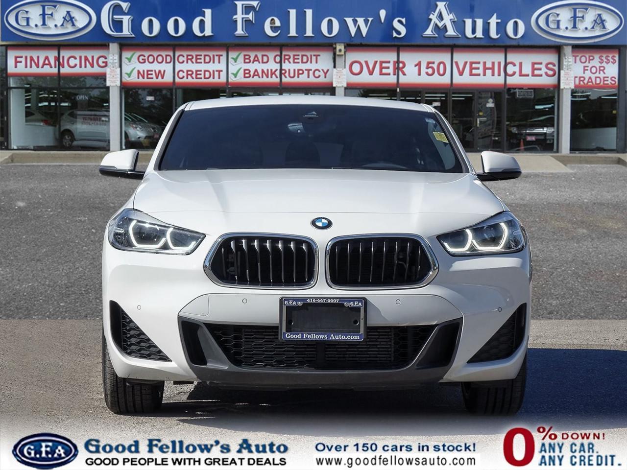 2022 BMW X2 XDRIVE, PREMIUM PACKAGE, M PACKAGE, LEATHER SEATS, - Photo #2
