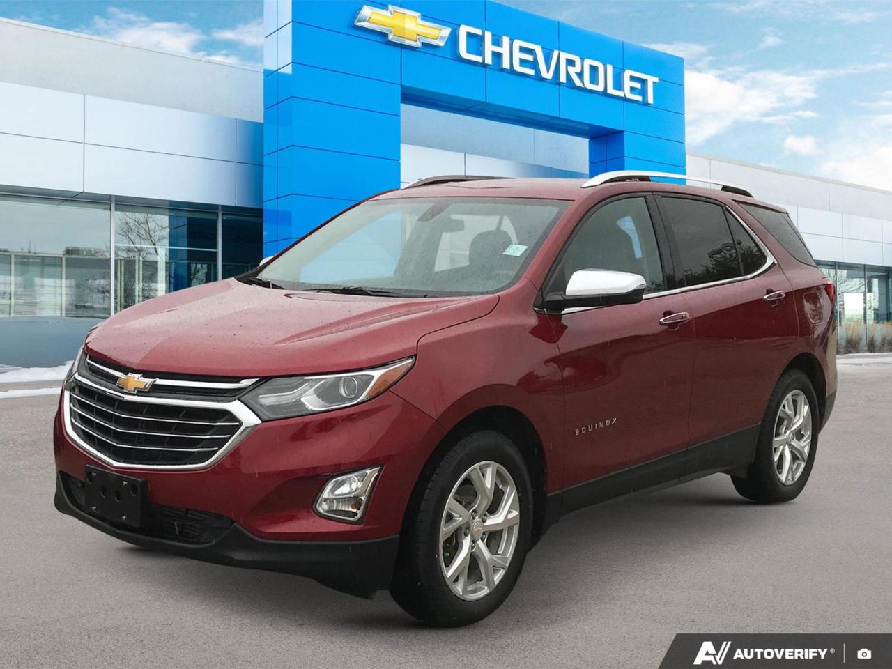 Used 2019 Chevrolet Equinox Premier 1.5L Turbo | New Tires | Fresh Safety for sale in Winnipeg, MB