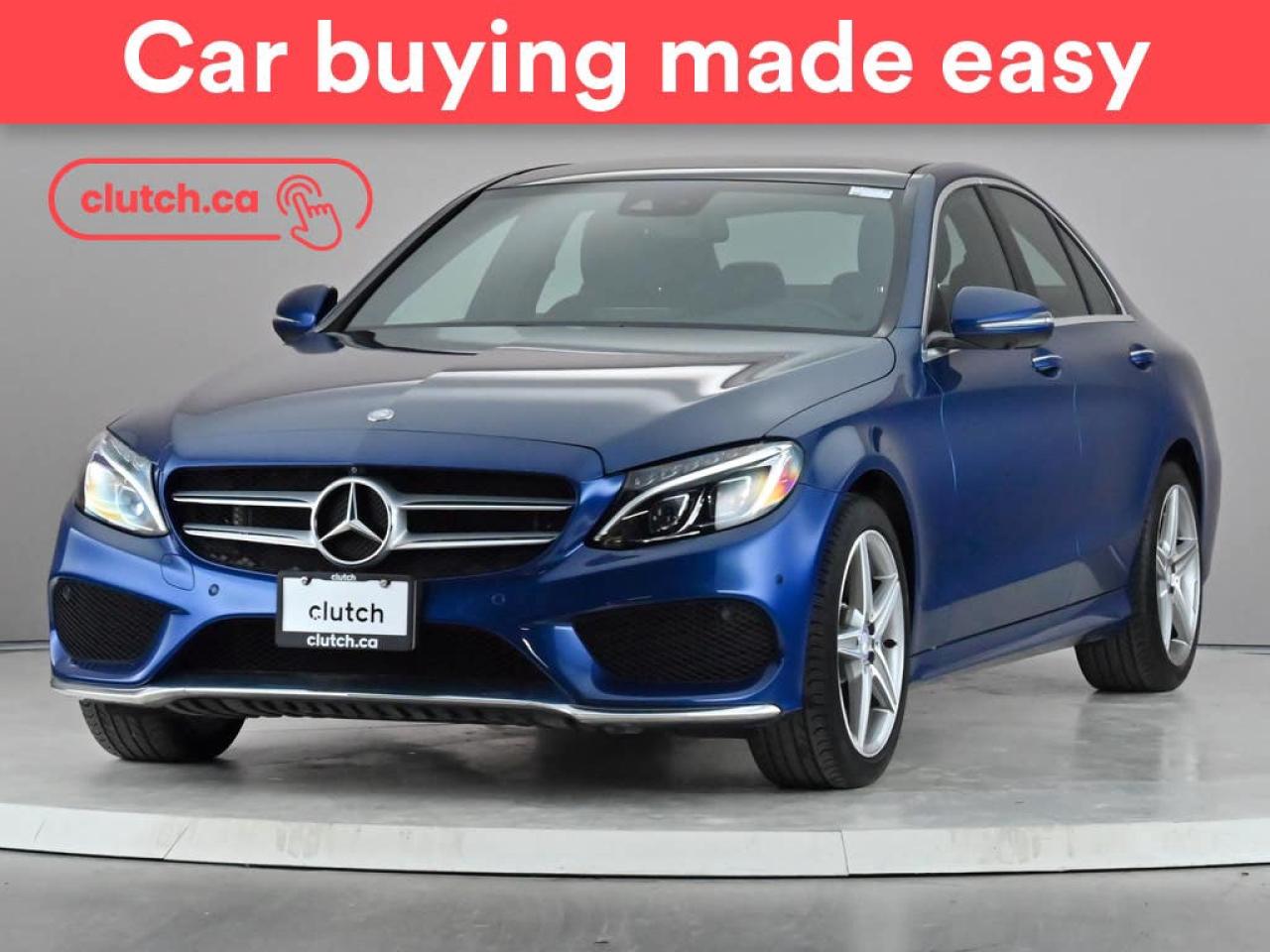Used 2017 Mercedes-Benz C-Class C 300 4Matic AWD w/ Nav, Heated Front Seats, Rearview Cam for sale in Toronto, ON