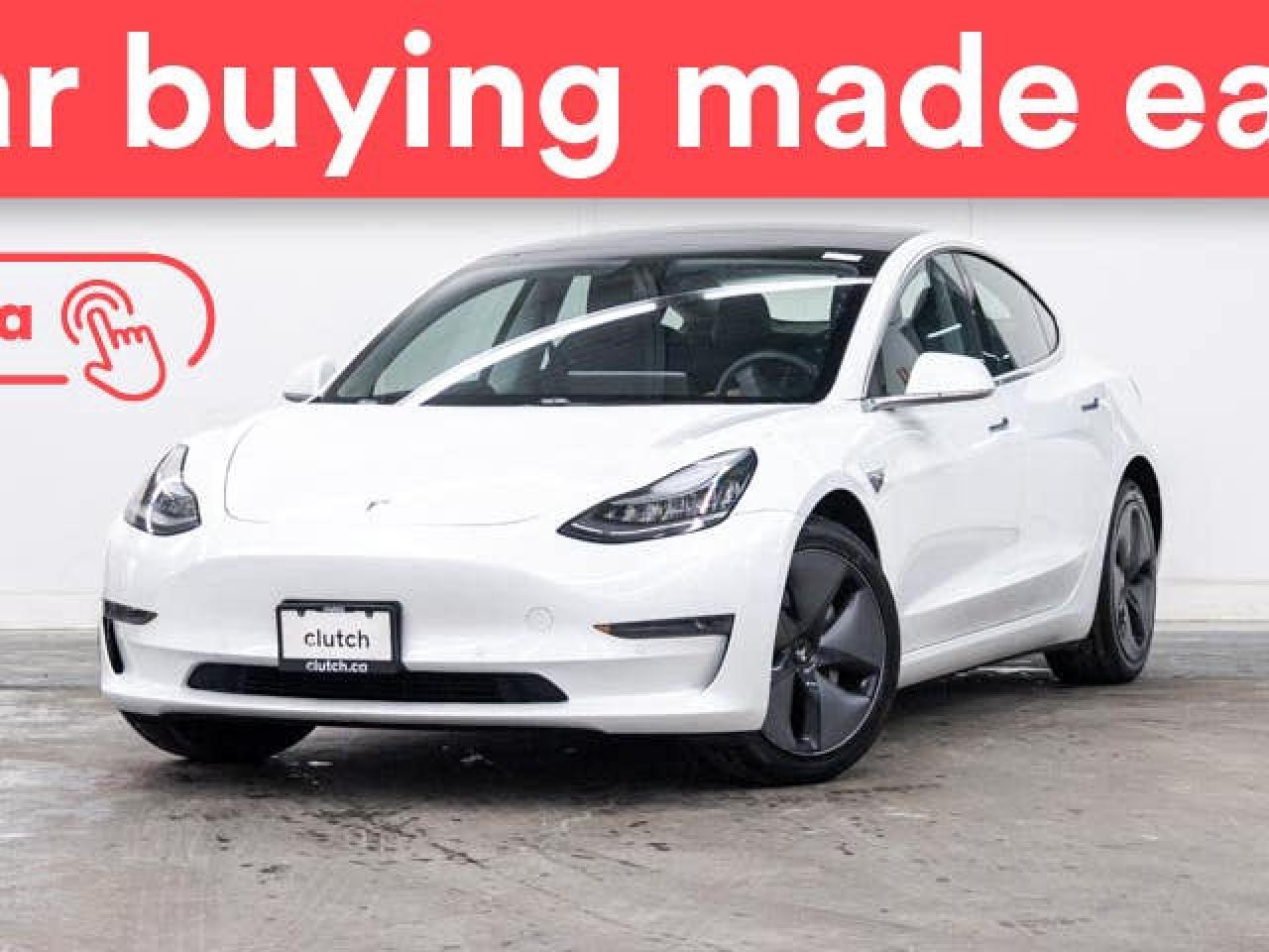 Used 2020 Tesla Model 3 Standard Range Plus w/Bluetooth, Heated Front Seats, Rearview Cam for sale in Toronto, ON