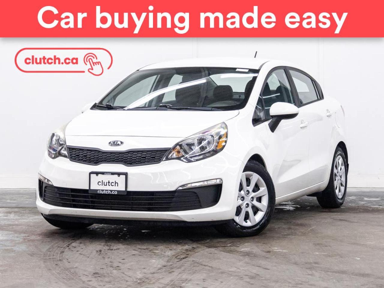 Used 2017 Kia Rio LX+ w/ Heated Front Seats, Bluetooth, Cruise Control for sale in Toronto, ON