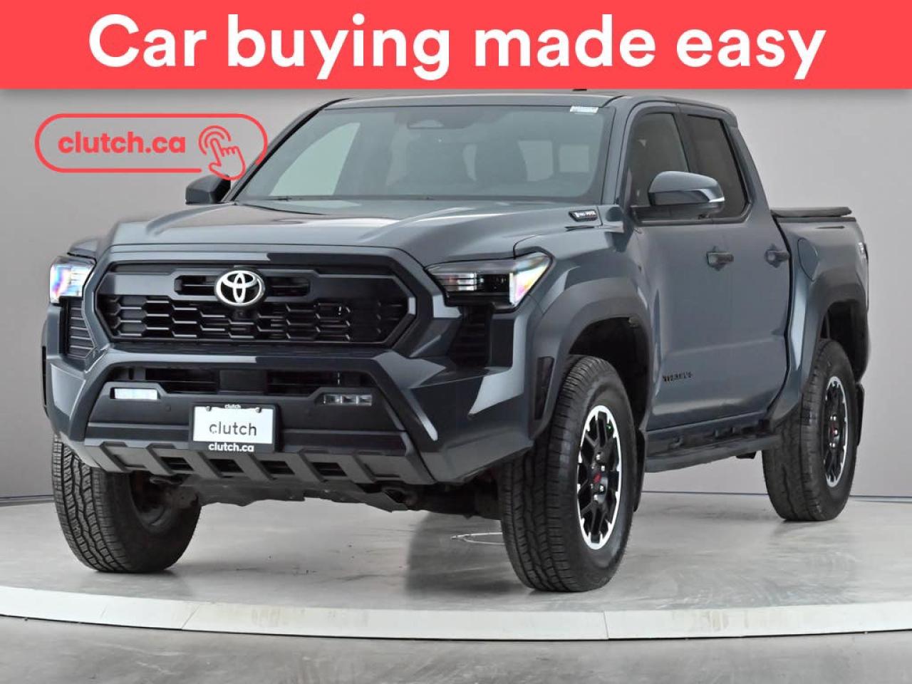 Used 2025 Toyota Tacoma Hybrid TRD Offroad 4x4 Double Cab w/ Apple CarPlay, Heated Front Seats, Rearview Cam for sale in Toronto, ON