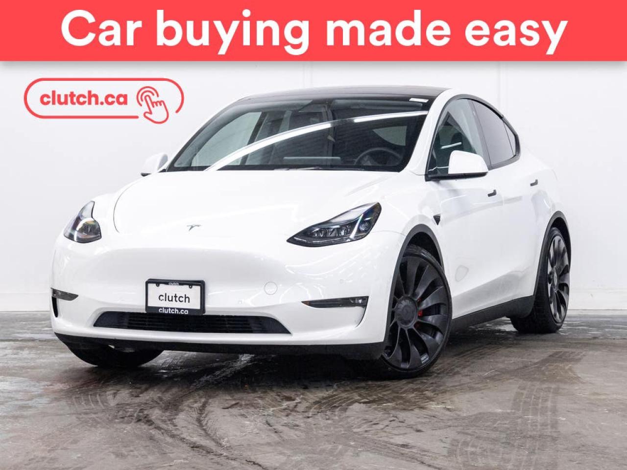 Used 2022 Tesla Model Y Performance AWD w/ Nav, Wireless Charging, Heated Steering Wheel for sale in Toronto, ON