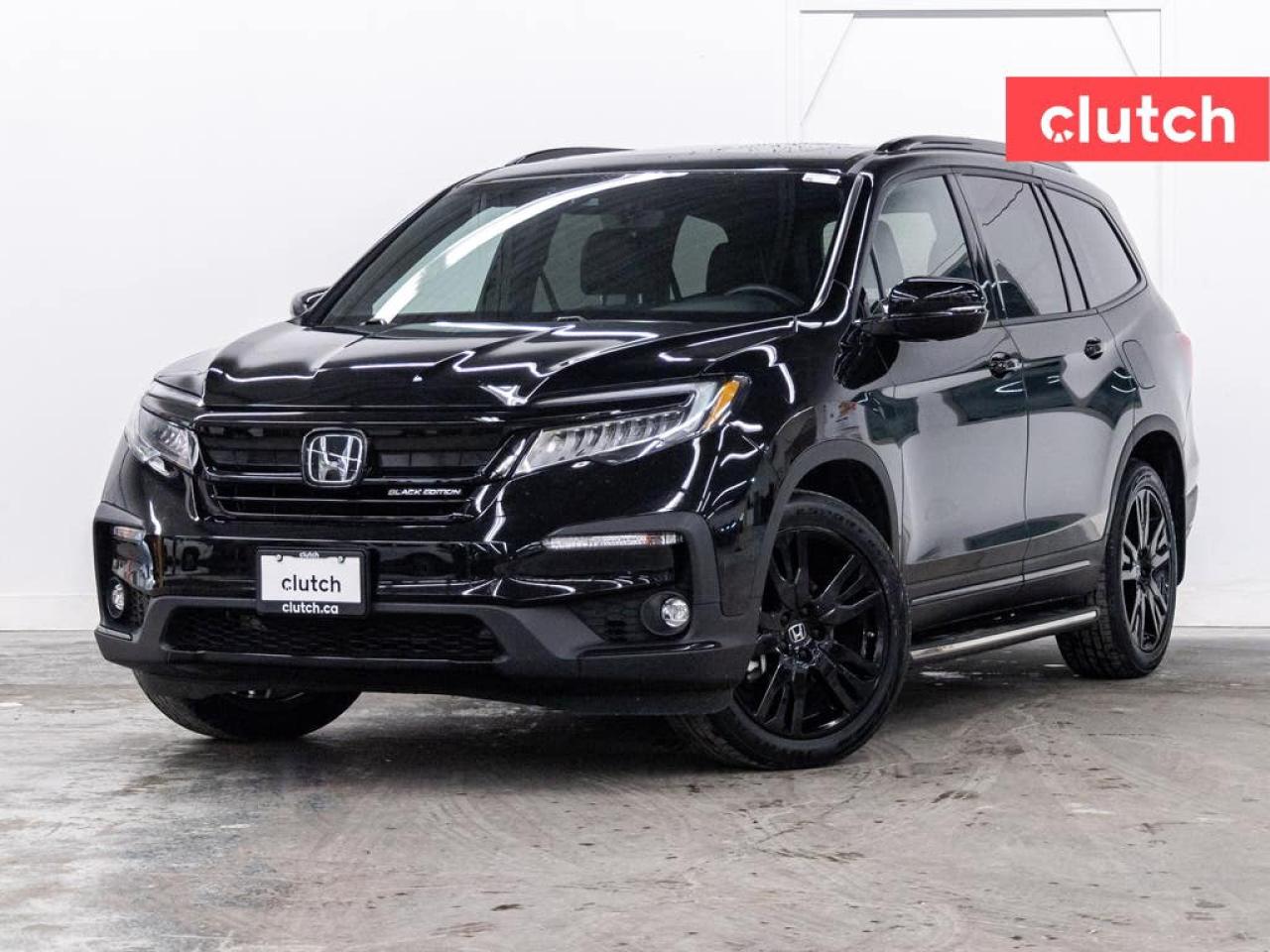 Used 2021 Honda Pilot Black Edition AWD w/Apple CarPlay & Android Auto, Heated Front Seats, Backup Cam for sale in Toronto, ON