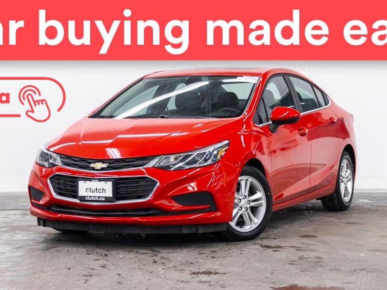 Used 2016 Chevrolet Cruze LT w/ Convenience, Sun & Sound Pkg w/Apple CarPlay & Android Auto, Heated Front Seats, Backup Cam for sale in Toronto, ON