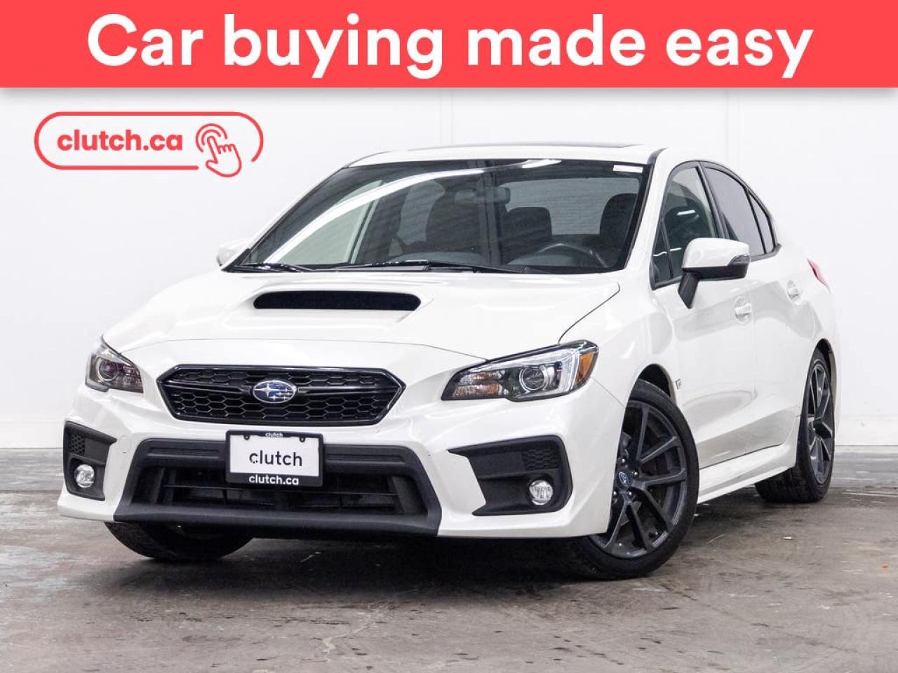 Used 2018 Subaru WRX Sport-Tech AWD w/Bluetooth, Heated Front Seats, Rearview Cam for sale in Toronto, ON