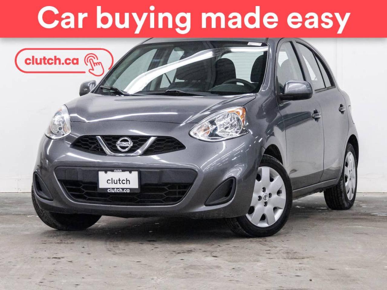 Used 2017 Nissan Micra S w/ A/C, Cruise Control, Aux for sale in Toronto, ON