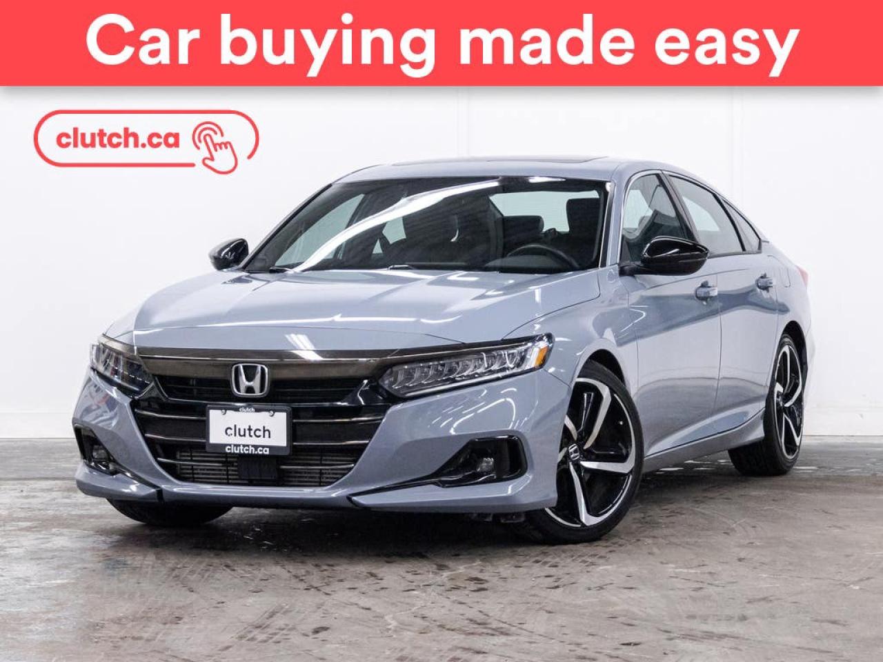 Used 2022 Honda Accord Sport w/Apple Carplay & Android Auto, Heated Front Seats, Backup Cam for sale in Toronto, ON