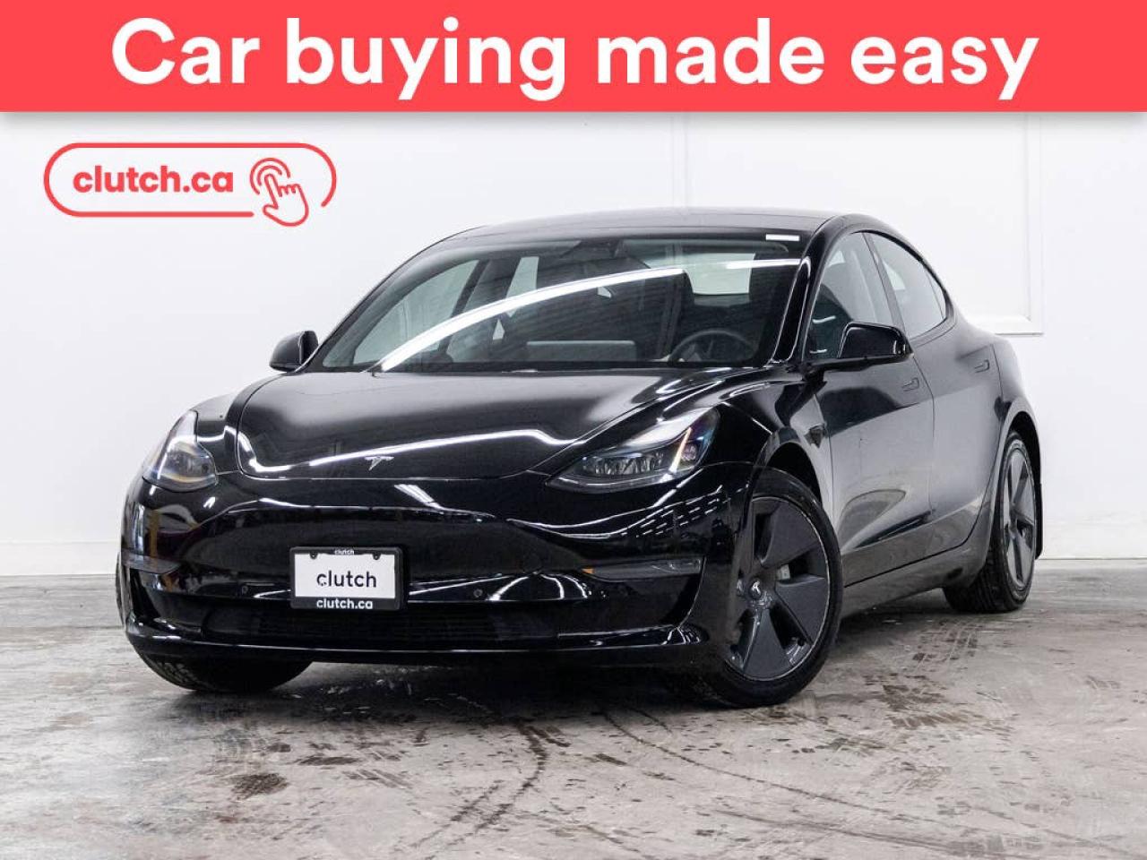 Used 2021 Tesla Model 3 Standard Range Plus w/ Heated Front Seats, Bluetooth, Rearview Cam for sale in Toronto, ON