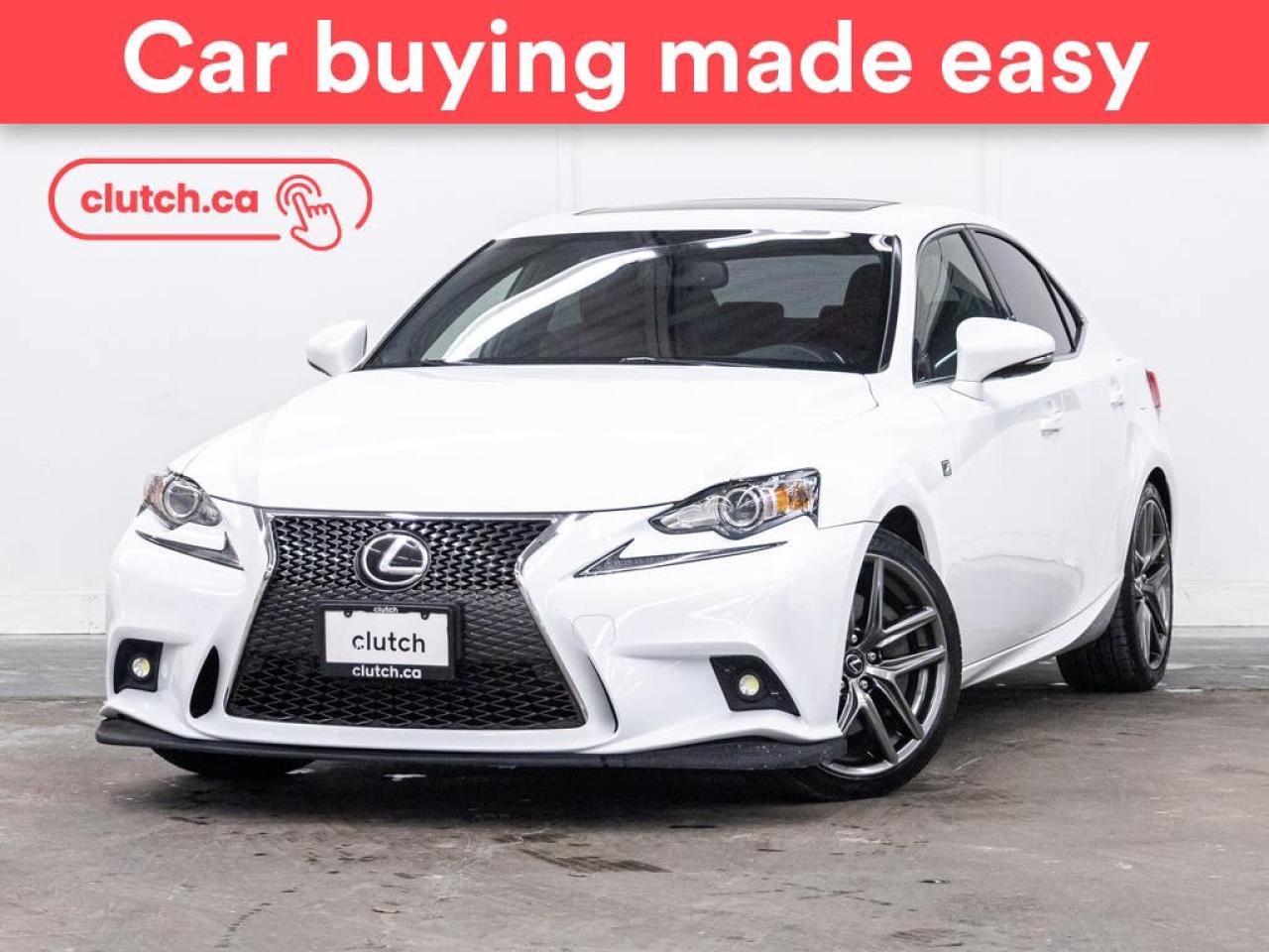 Used 2016 Lexus IS 300 F Sport AWD w/ Heated Front Seats, Bluetooth, Rearview Cam for sale in Toronto, ON
