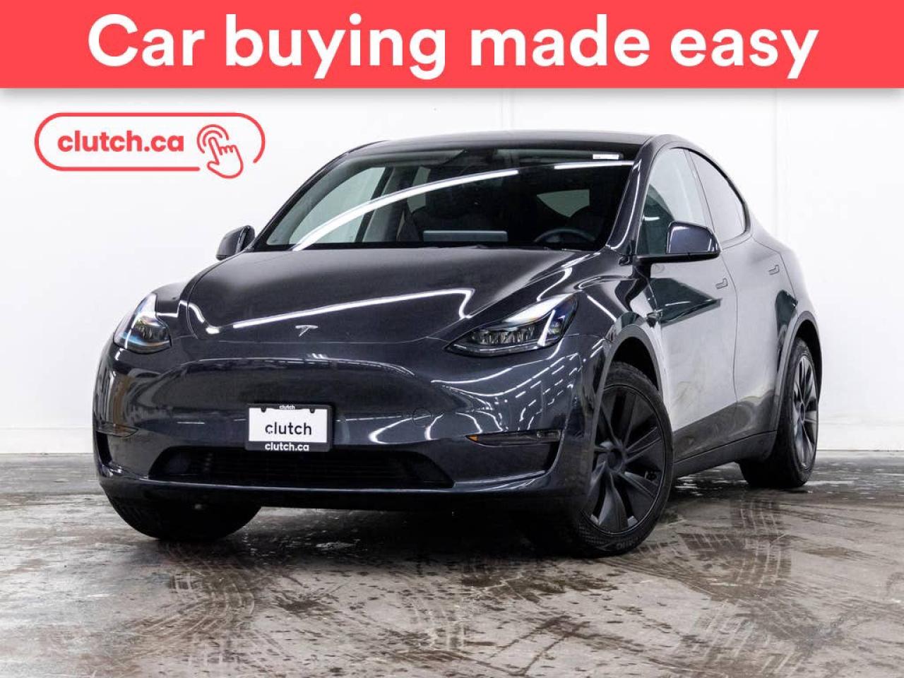 Used 2024 Tesla Model Y Standard Range w/ Heated Front Seats, Bluetooth, Rearview Cam for sale in Toronto, ON