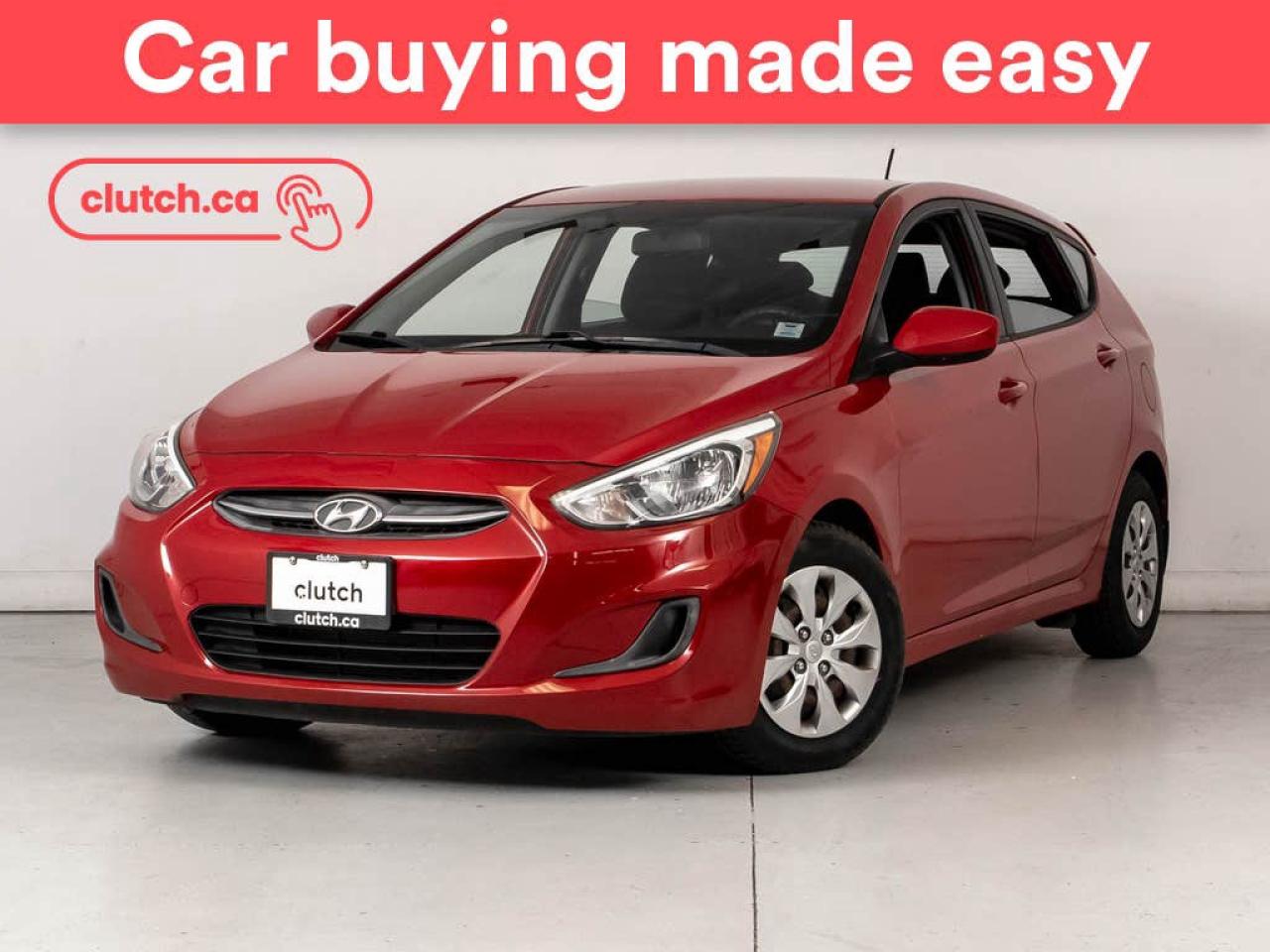 Used 2017 Hyundai Accent GL w/ Bluetooth, Cruise Control, Heated Front Seats for sale in Bedford, NS