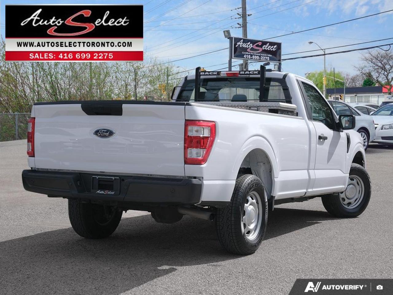 2022 Ford F-150 4x4 XL - 8 Foot Bed - Apple Carplay - Clean Carfax Photo3