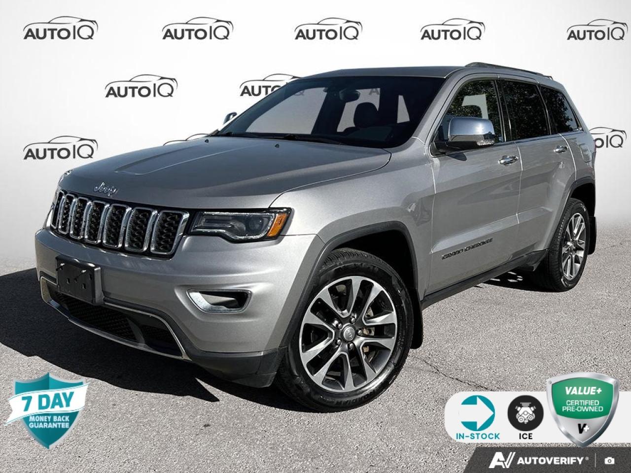 Used 2018 Jeep Grand Cherokee Limited HEATED AND VENTILATED SEATS | PAMORAMIC MOONROOF | for sale in Grimsby, ON