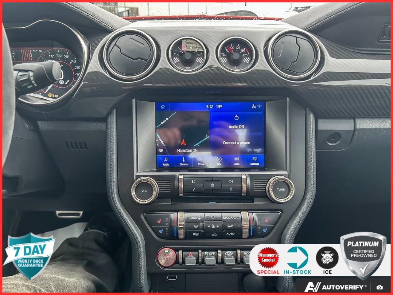 2022 Ford Mustang Shelby GT500 GT 500 TECH PKG HANDLING PKG NO ACCIDENTS CERTIFIE Photo