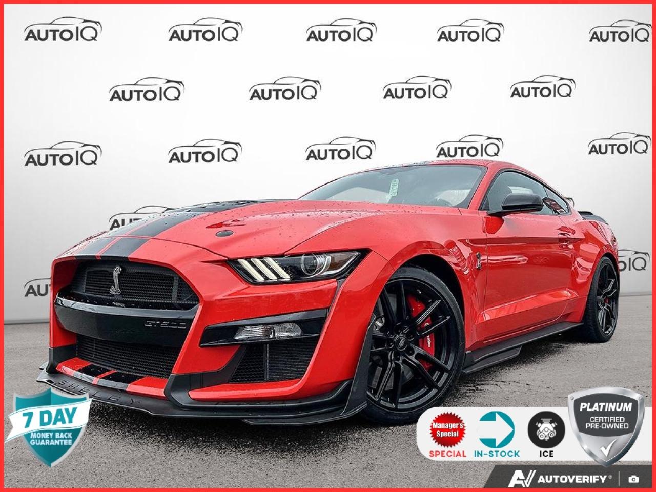 Used 2022 Ford Mustang Shelby GT500 GT 500 TECH PKG HANDLING PKG NO ACCIDENTS CERTIFIE for sale in Hamilton, ON