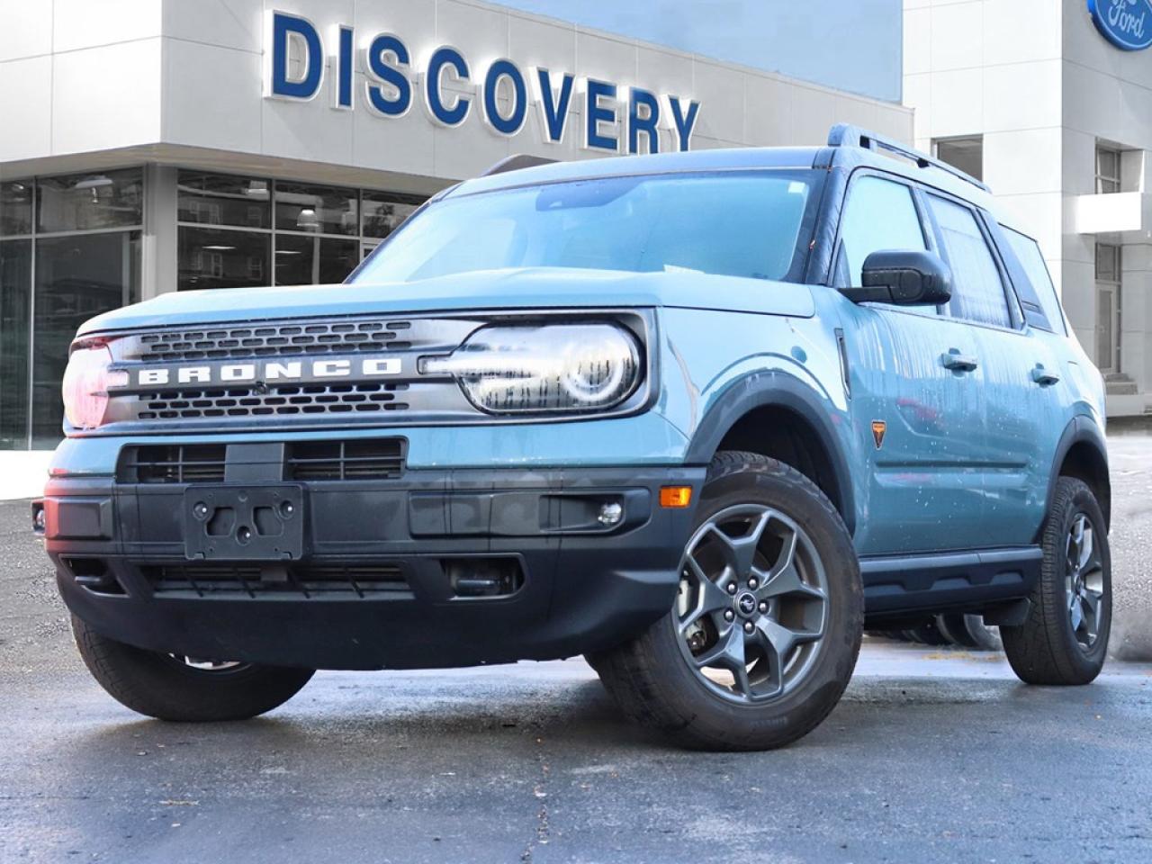 Used 2023 Ford Bronco Sport Badlands | 4X4 | 2.0L | ROOF | TOW | WIRELESS CHRG for sale in Burlington, ON