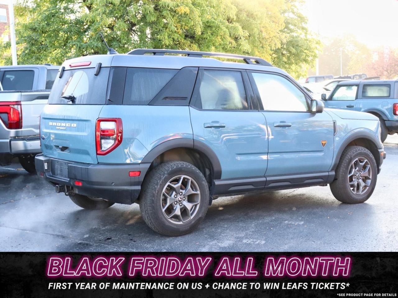 2023 Ford Bronco Sport Badlands | 4X4 | 2.0L | ROOF | TOW | WIRELESS CHRG Photo