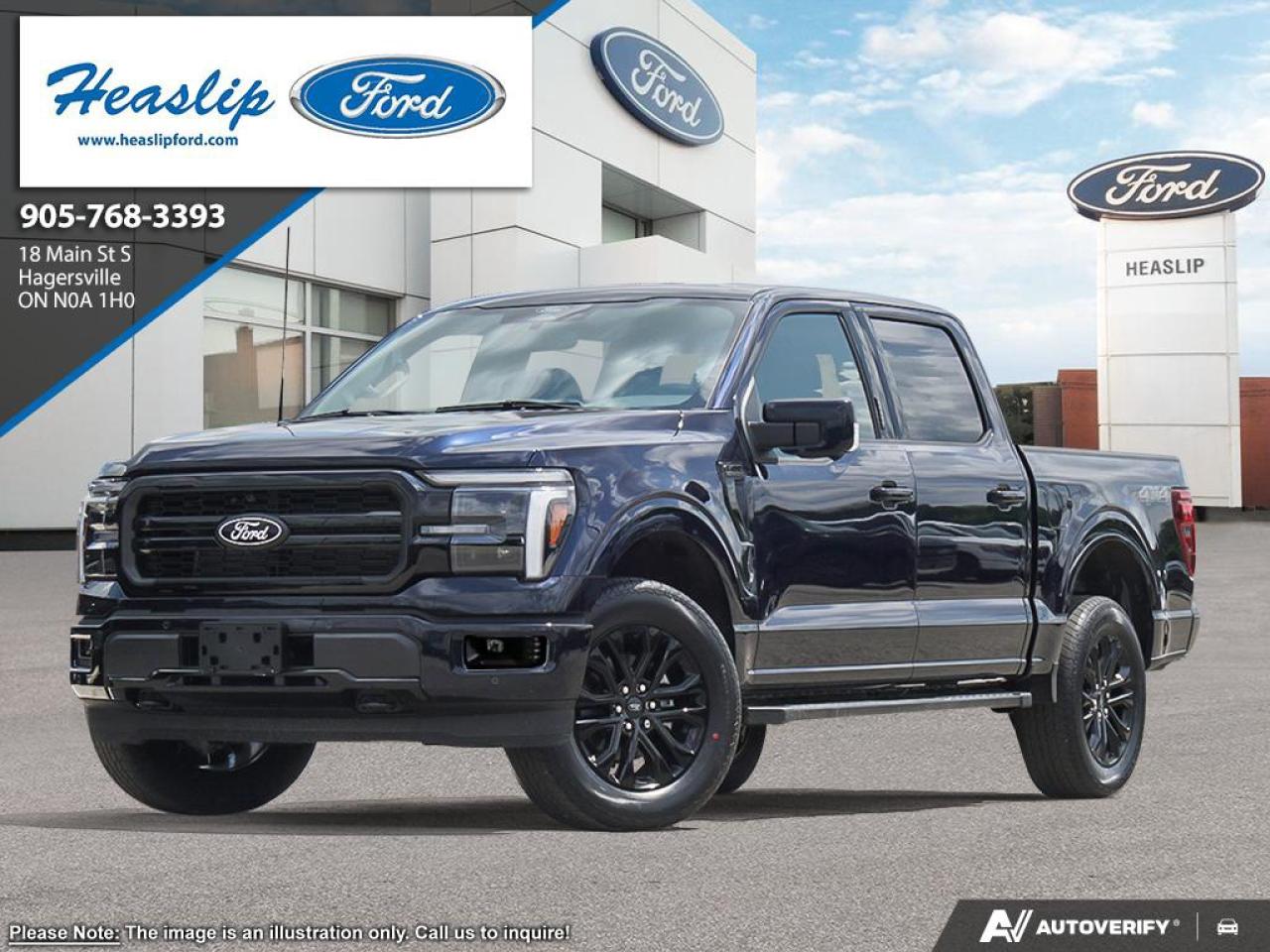 New 2025 Ford F-150 Lariat for sale in Hagersville, ON