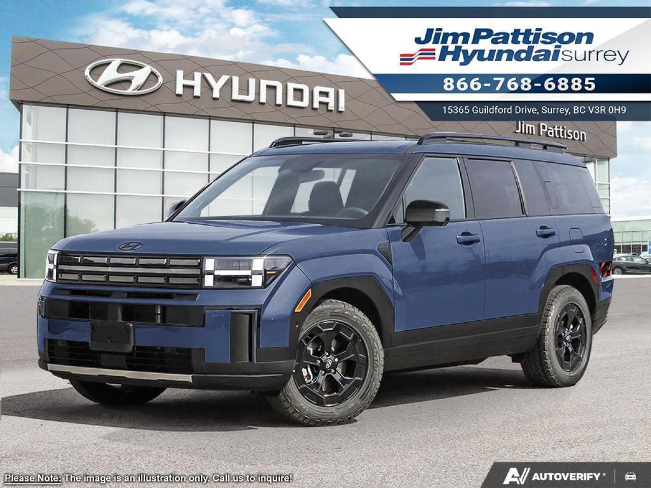 New 2025 Hyundai Santa Fe XRT AWD for sale in Surrey, BC